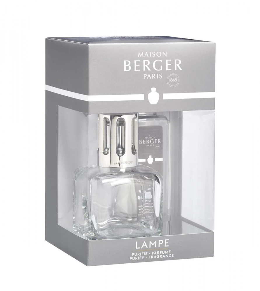 Lampe Berger Geschenkset Glacon / Ice Cube transparent